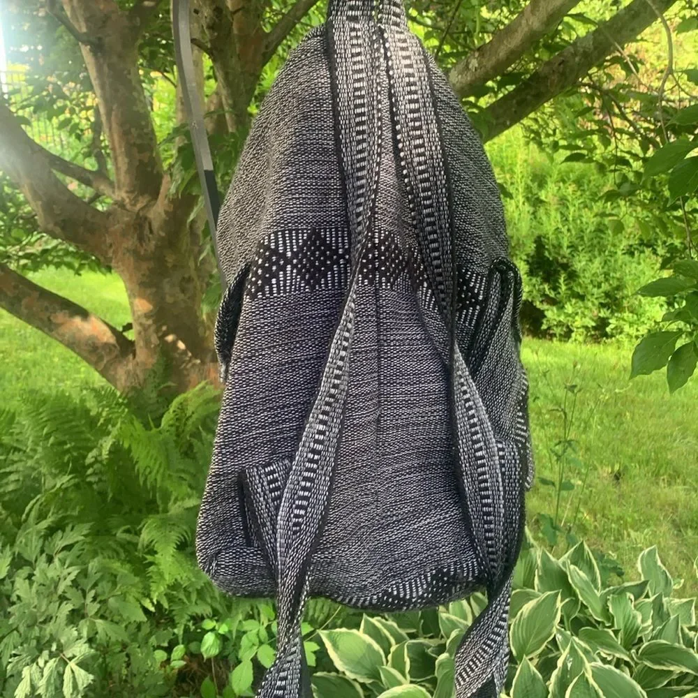 Authentic Mexican blue backpack